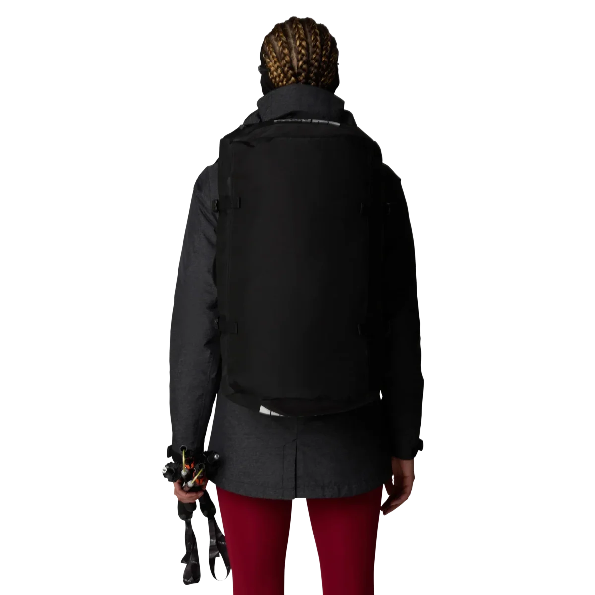 The North Face Borsone idrorepellente zaino Duffel Base Camp Voyager 50 litri S nero - immagine 8