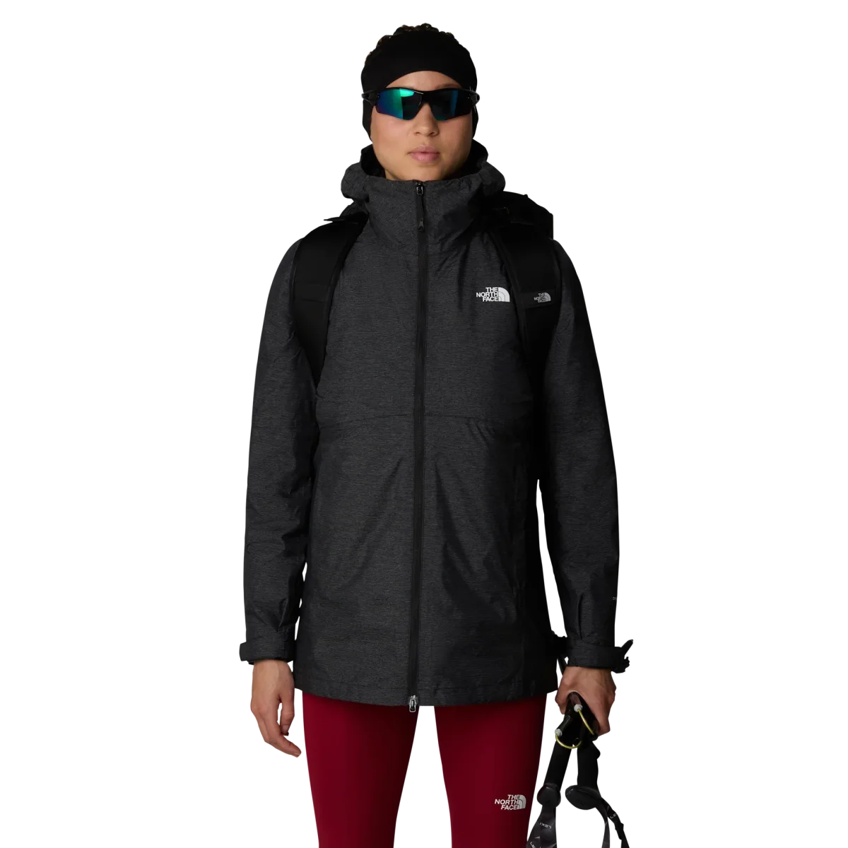 The North Face Borsone idrorepellente zaino Duffel Base Camp Voyager 50 litri S nero - immagine 7