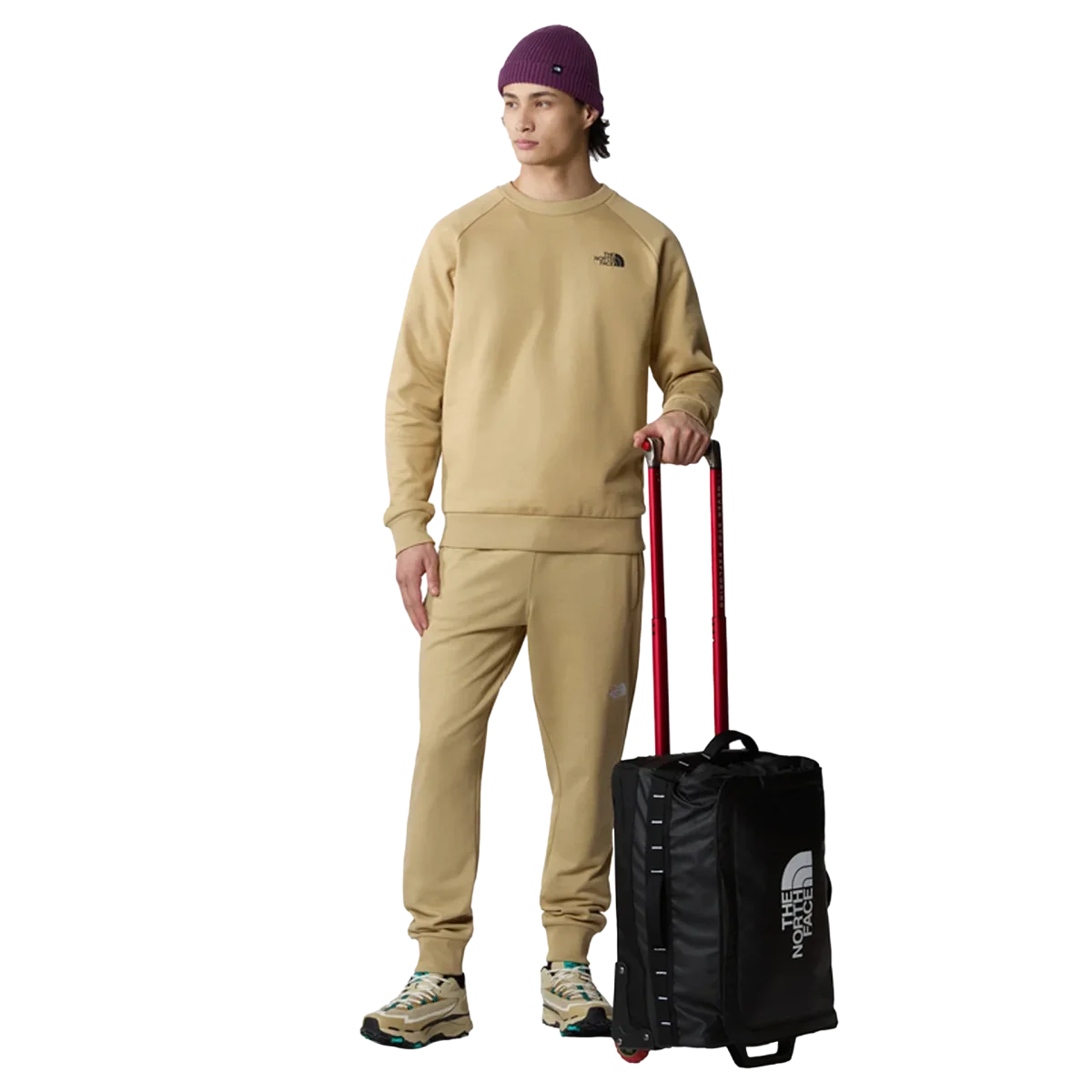 The North Face Trolley idrorepellente cabin ecopelle laptop 15" Base Camp Voyager 55 cm nero - immagine 4