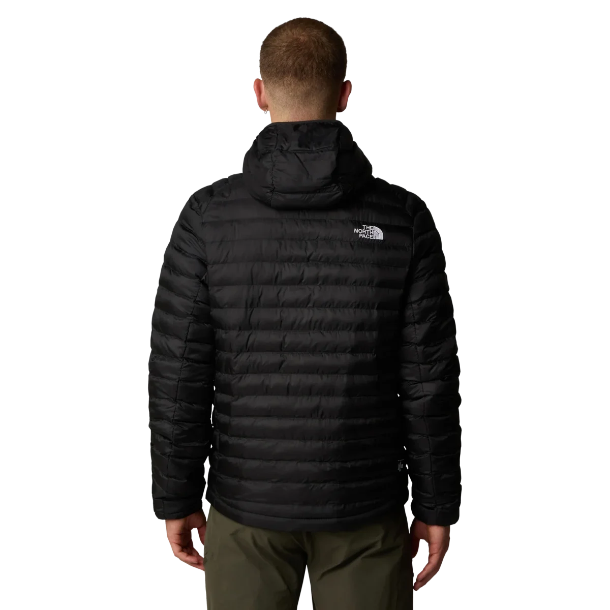The North Face piumino giacca Huila cappuccio e imbottitura uomo NERO - immagine 8