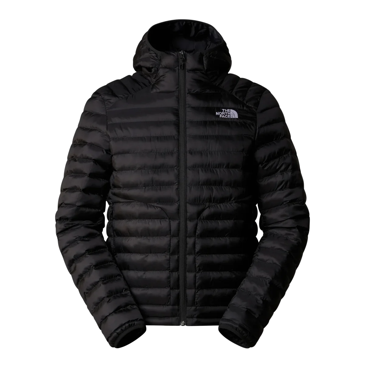 The North Face piumino giacca Huila cappuccio e imbottitura uomo NERO - immagine 6