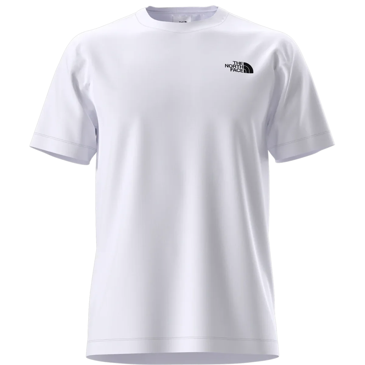 The North Face T-Shirt Evolution Simple Dome Misto Cotone Bianco Uomo