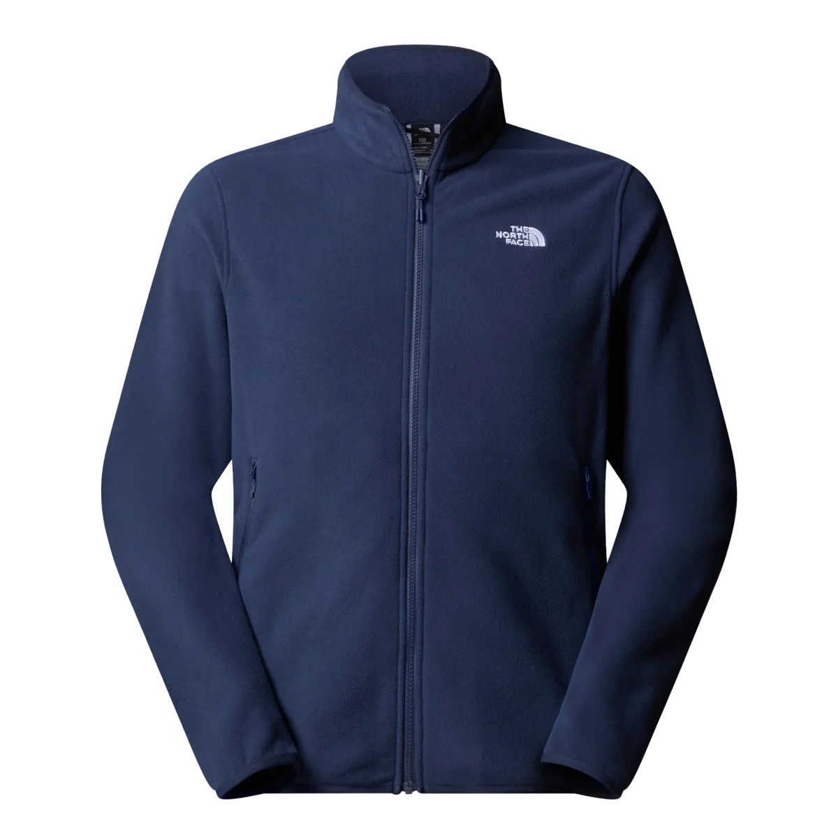 The North Face felpa Pile Glacier full zip uomo blu navy