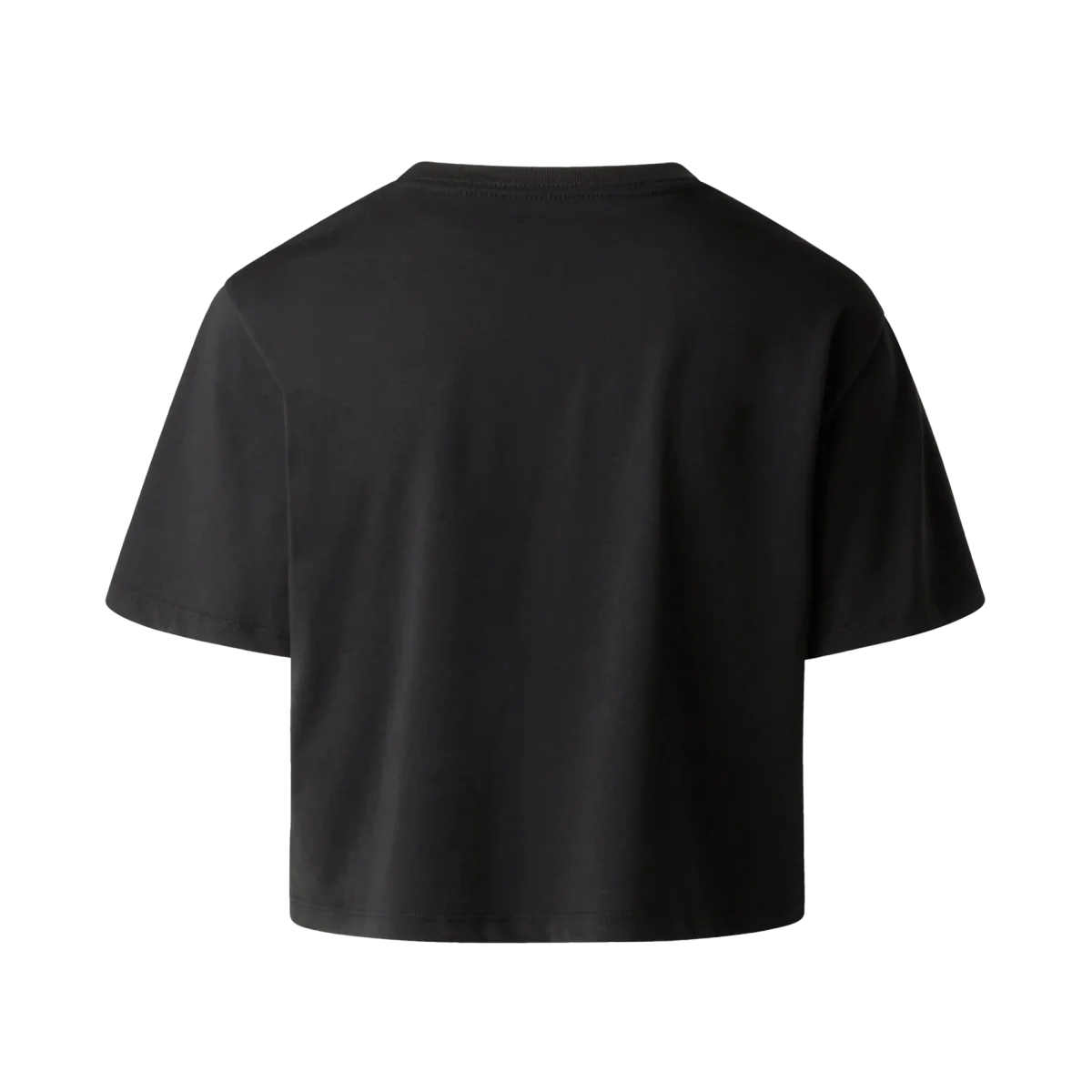 The North Face T-Shirt Donna Evolution Simple Dome Cropped Misto Cotone Nero - immagine 3