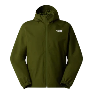 The North Face Giacca Antipioggia Quest DryVent in Poliestere Verde Foresta Uomo