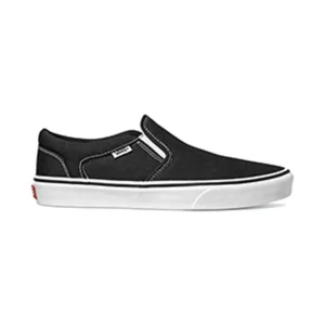 Vans Scarpe da Ginnastica Asher Uomo in Canvas Nero Bianco