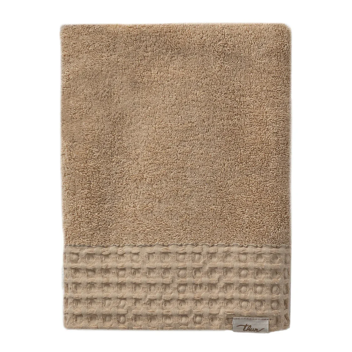 THUN Asciugamano Telo Doccia Iconic Elegance 90x140 cm Tinta Unita Dove