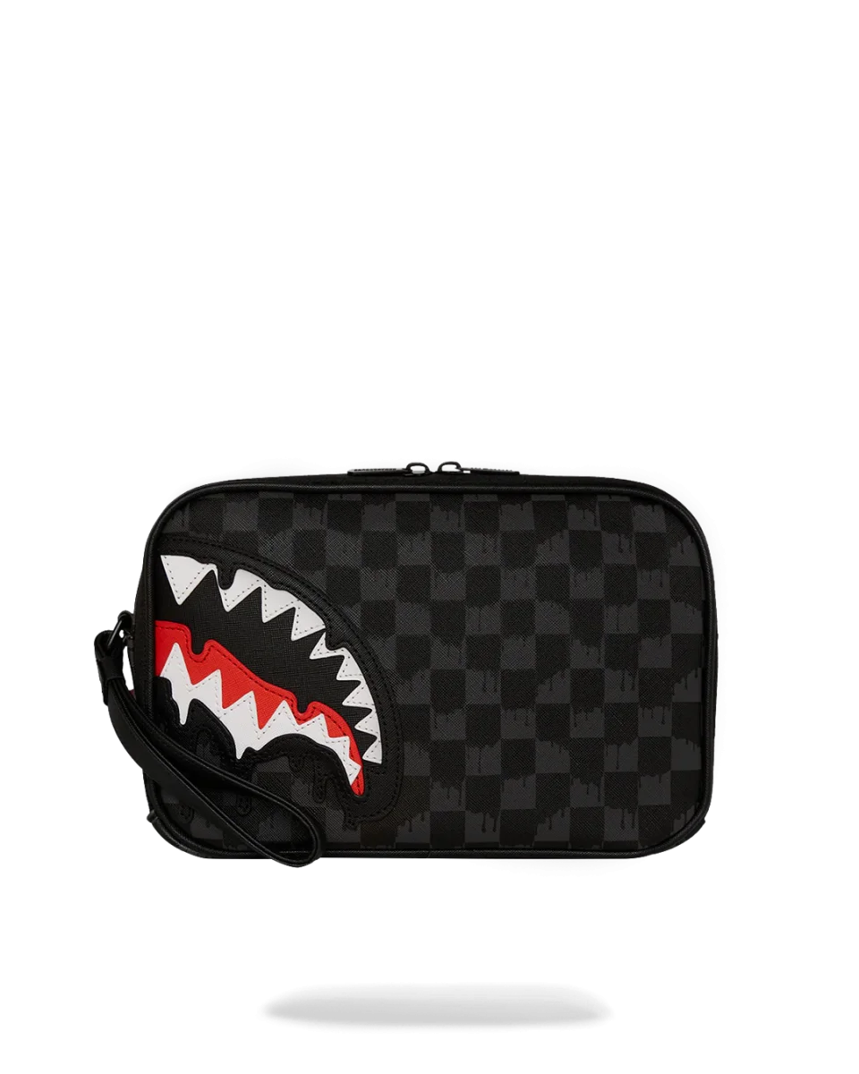 Sprayground Beauty Case Pochette Uomo Donna toiletry bag Shark b7968 - immagine 3