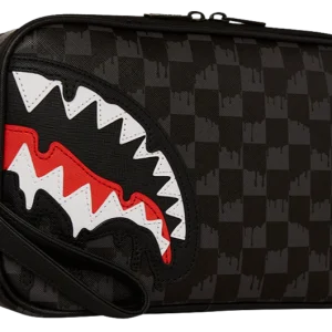 Sprayground Beauty Case Pochette Uomo Donna toiletry bag Shark b7968