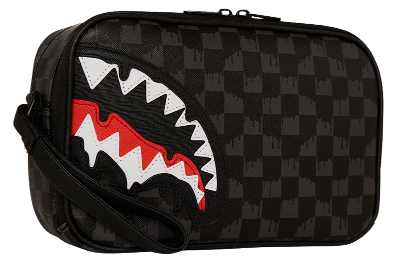 Sprayground Beauty Case Pochette Uomo Donna toiletry bag Shark b7968