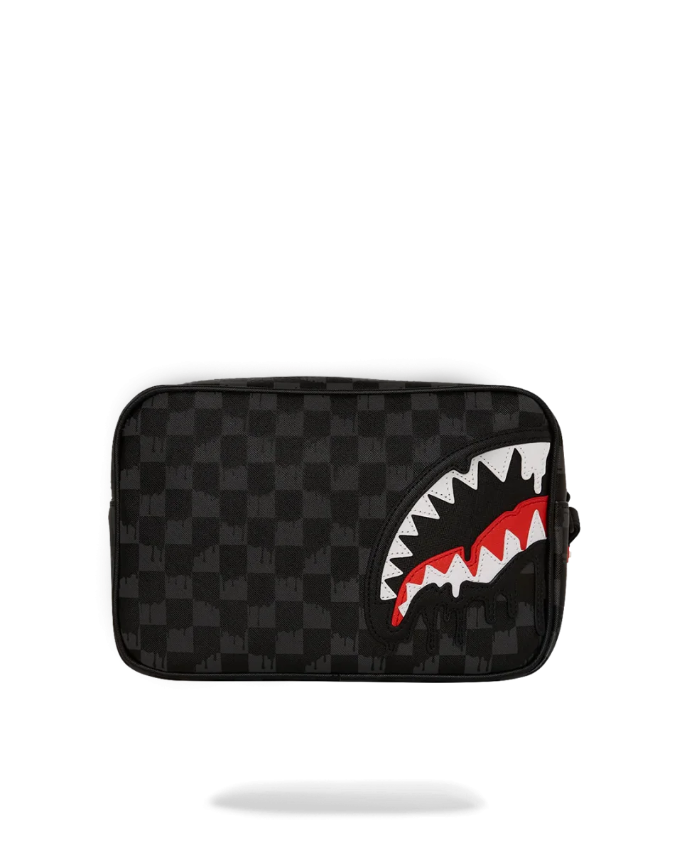 Sprayground Beauty Case Pochette Uomo Donna toiletry bag Shark b7968 - immagine 5