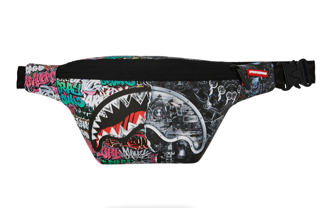 Sprayground Marsupio CYBERSHARK Crossbody Uomo Donna B8050