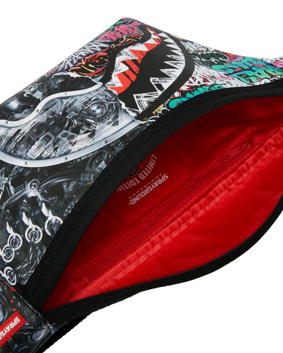 Sprayground Marsupio CYBERSHARK Crossbody Uomo Donna B8050 - immagine 5