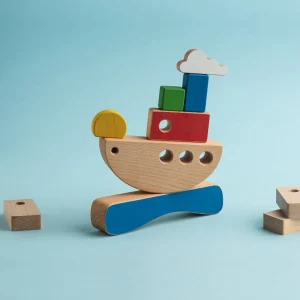 BALANCE SHIP - Gioco in legno per bambini