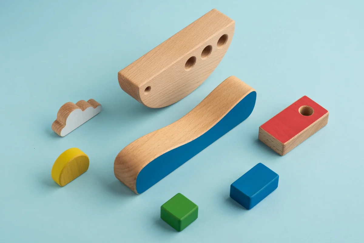 BALANCE SHIP - Gioco in legno per bambini - immagine 4