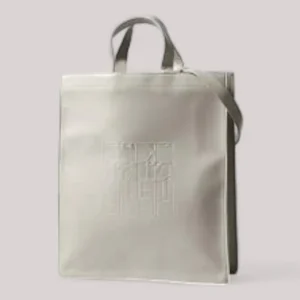 BORSA DONNA GRIGIO PERLA