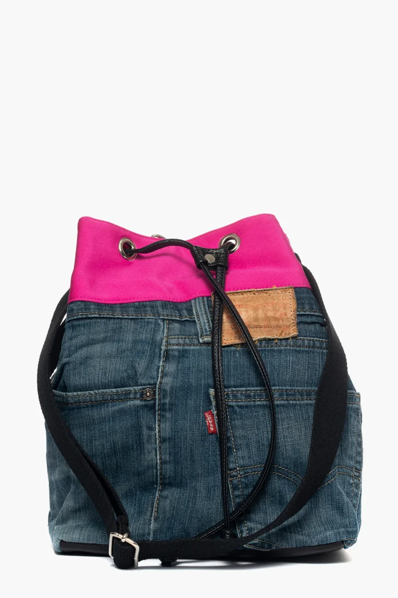 Secchiello in jeans e fucsia Style
