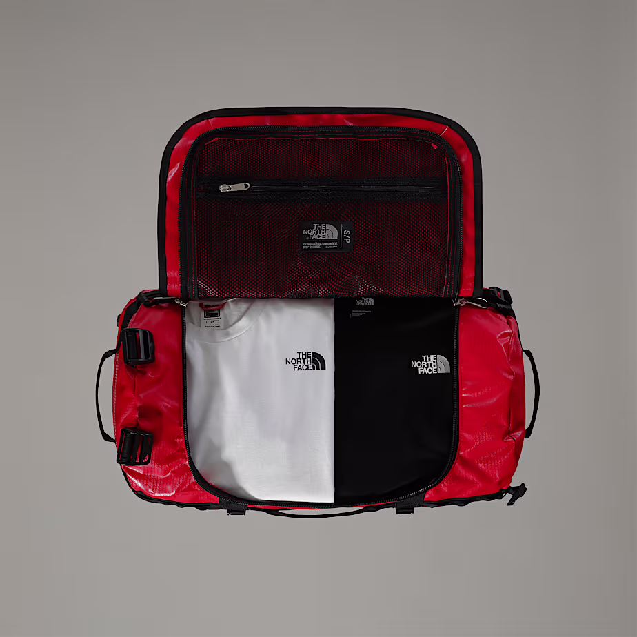 The North Face Borsone idrorepellente zaino Duffel Base Camp Voyager 50 litri S Rosso - immagine 5