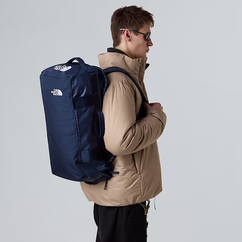 The North Face Borsone Zaino Duffel Base Camp Voyager 32L in Poliestere Blu-Blu Navy - immagine 4