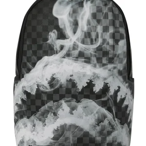 Sprayground Zaino Big Backpack Scuola City Viaggio Shark b8182 smoke