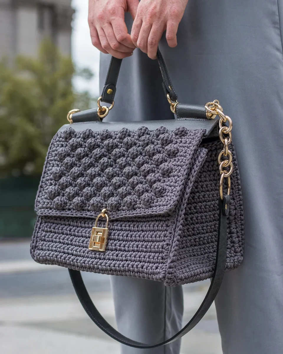 Borsa a mano TRIBECA Grey - immagine 3