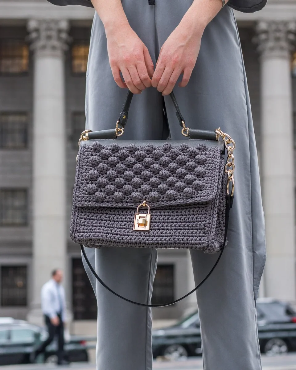 Borsa a mano TRIBECA Grey - immagine 5