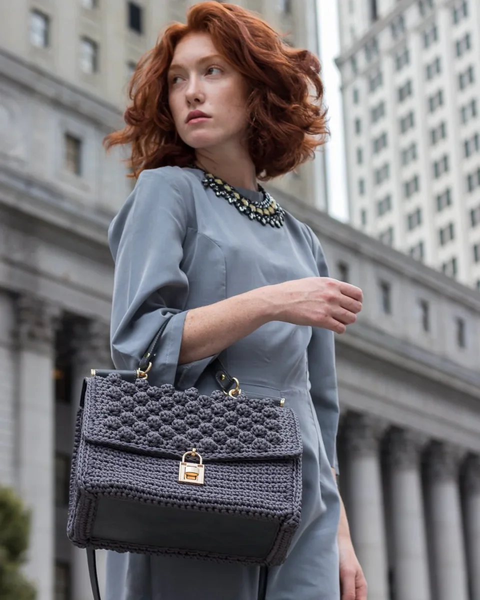 Borsa a mano TRIBECA Grey - immagine 6