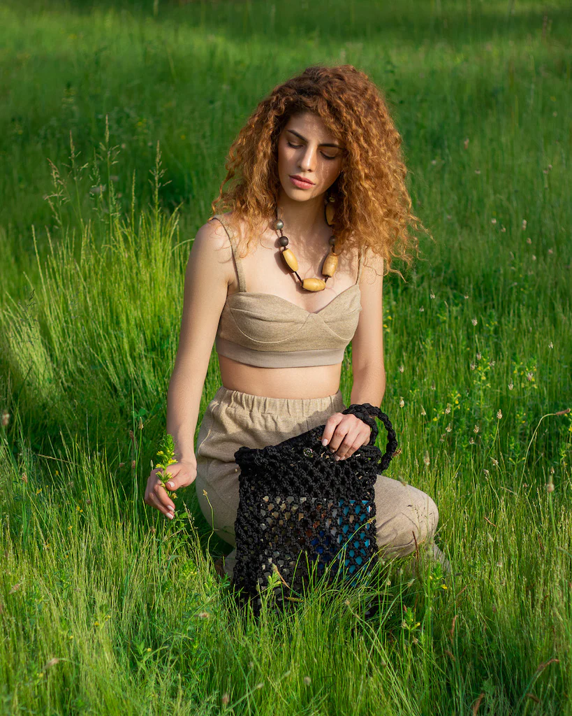 Borsa a rete PLANET nera - immagine 8