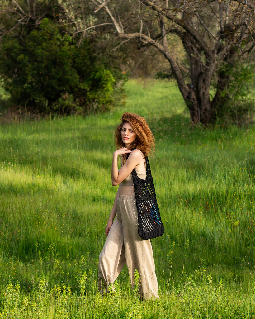 Borsa a rete PLANET nera - immagine 9