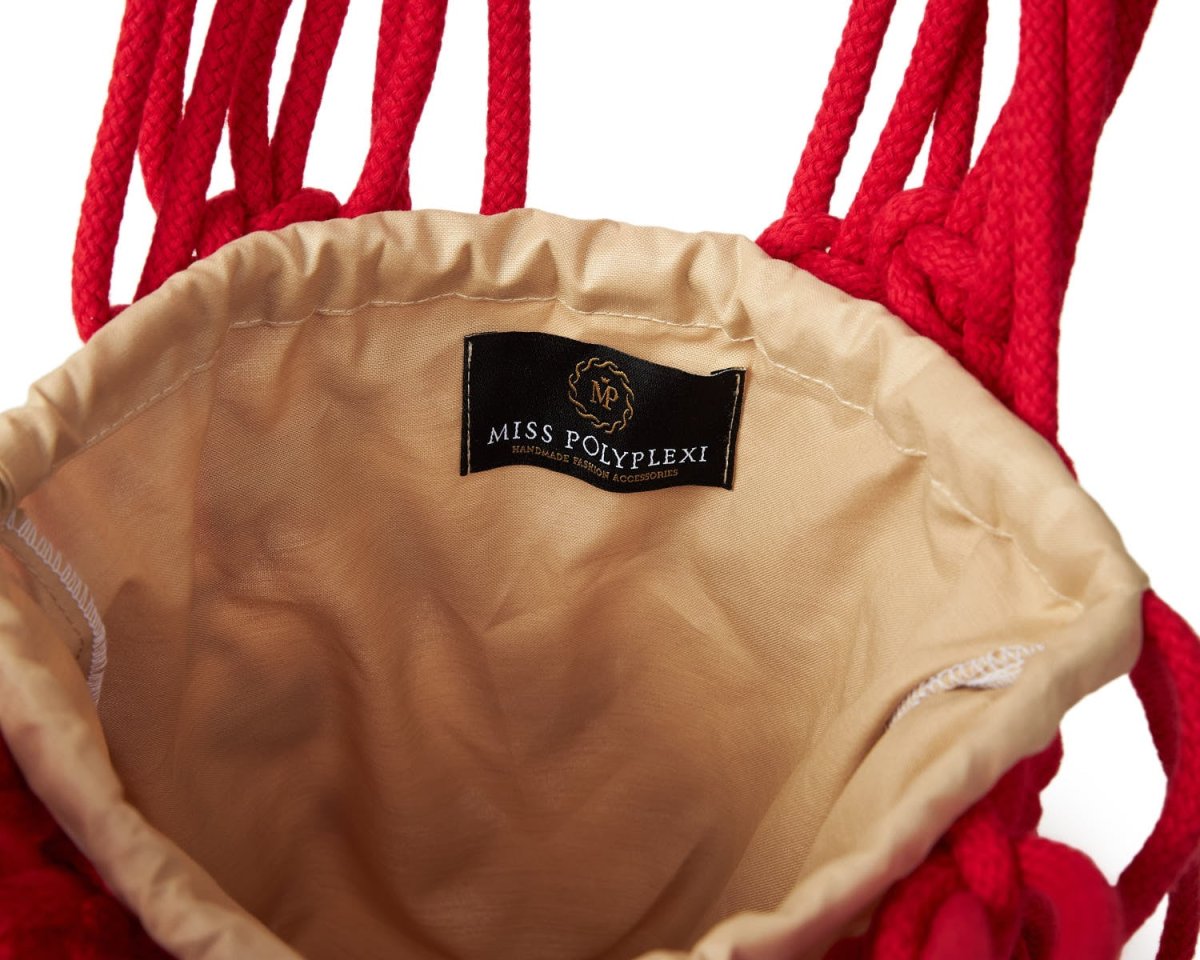 Borsa a rete rossa ROME - immagine 5