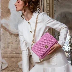 Borsa a spalla ALMA Rose Pink