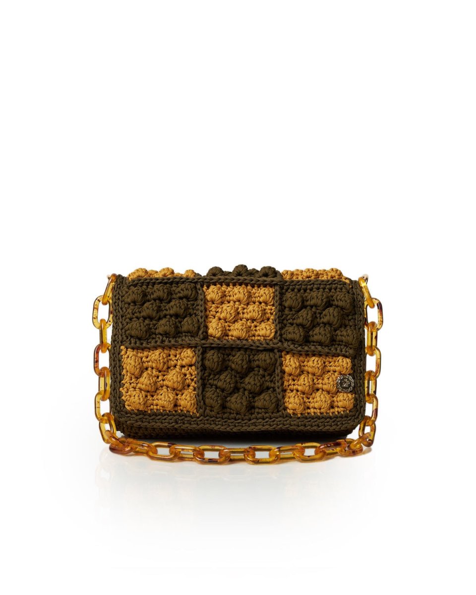 Borsa a spalla BARCELONA bicolore