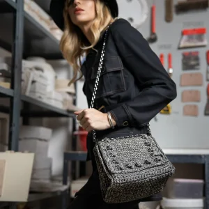 Borsa a spalla EPHEBE Grey