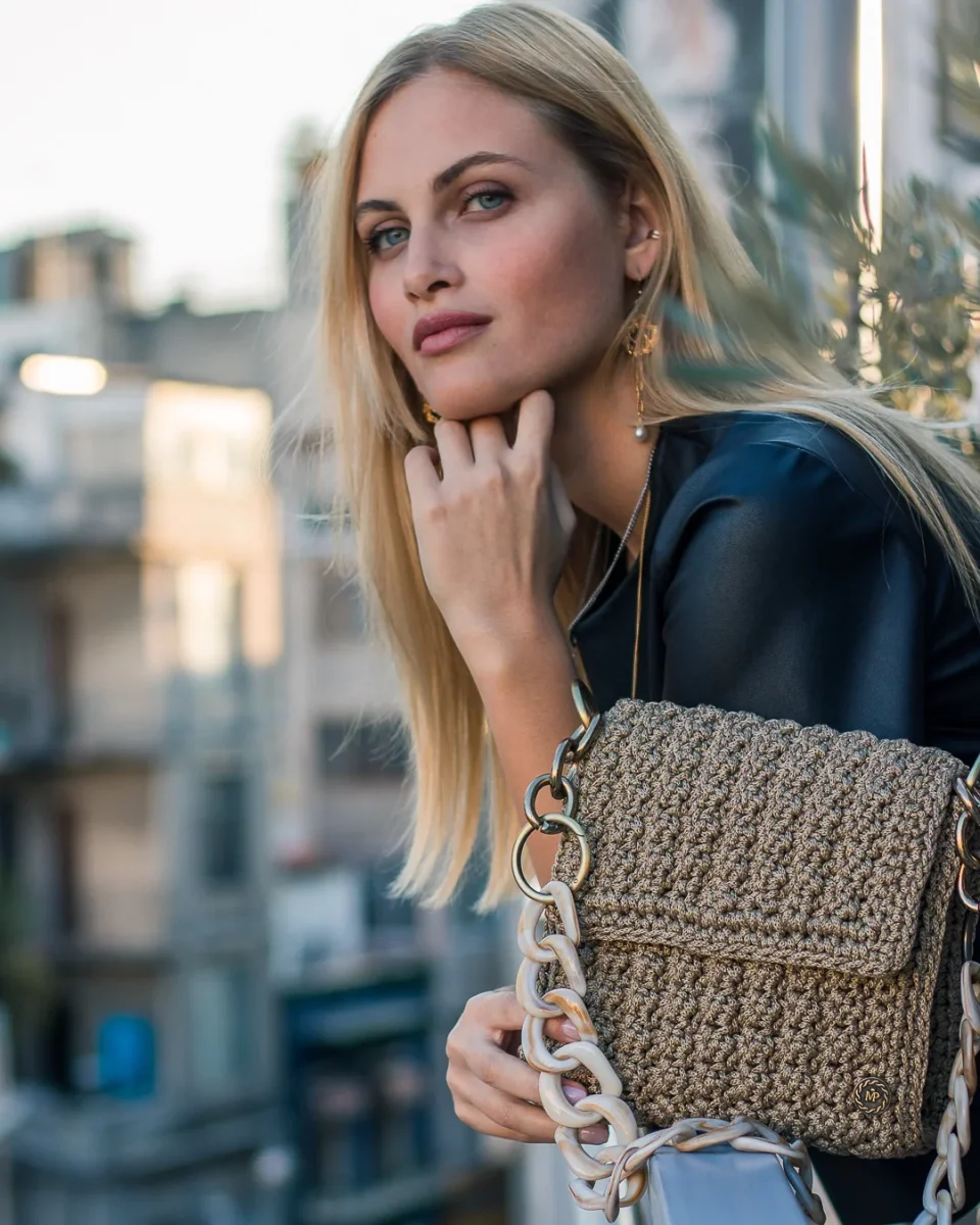 Borsa a spalla EMILY Beige - immagine 3