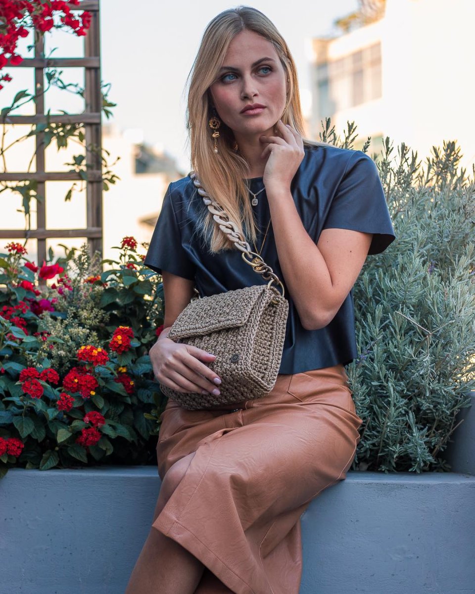 Borsa a spalla EMILY Beige - immagine 4