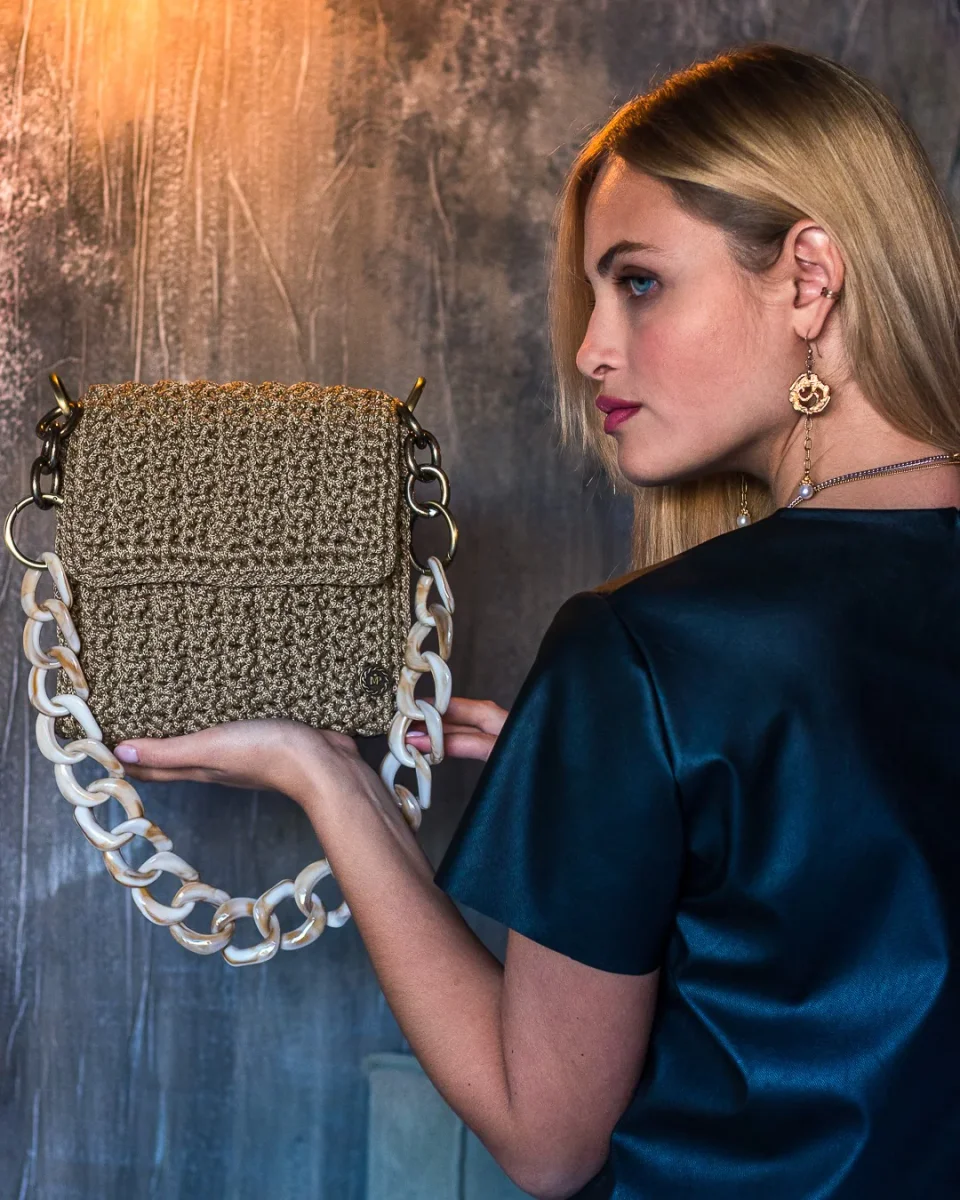 Borsa a spalla EMILY Beige - immagine 5