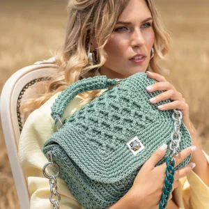 Borsa a spalla JOY verde acqua