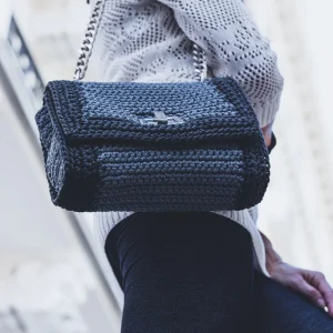 Borsa a spalla KLEONIKI Grey