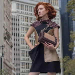 Borsa a spalla LYDIA Brown/Mocha