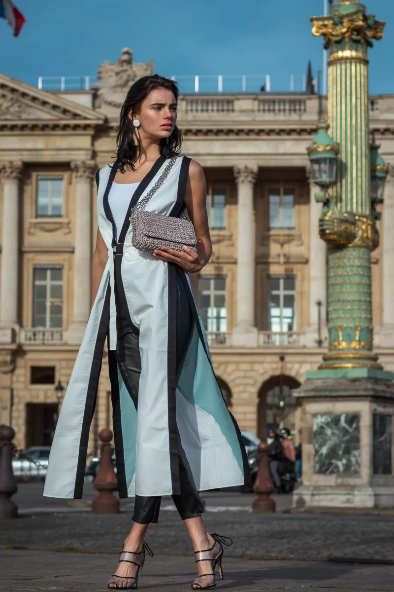 Borsa a spalla MATHILDE Sugar Beige - immagine 4