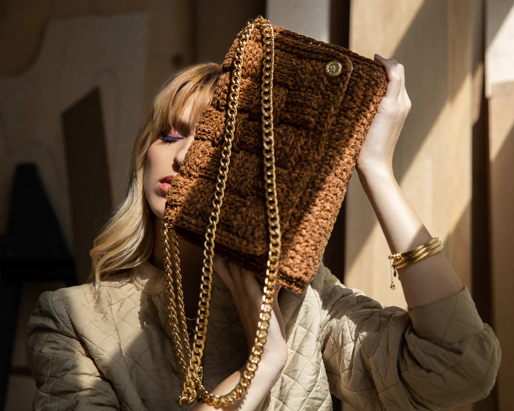 Borsa a spalla OLYMPIA Brown - immagine 6