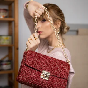 Borsa a spalla VICTORY Apple Red