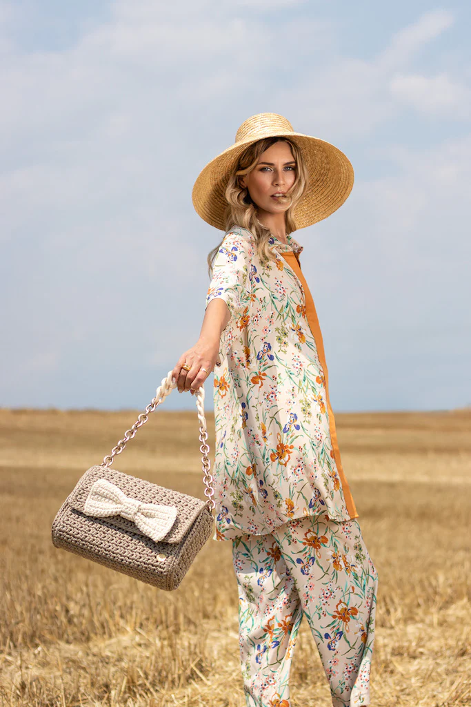 Borsa estiva uncinetto SIMPLICITY - immagine 3