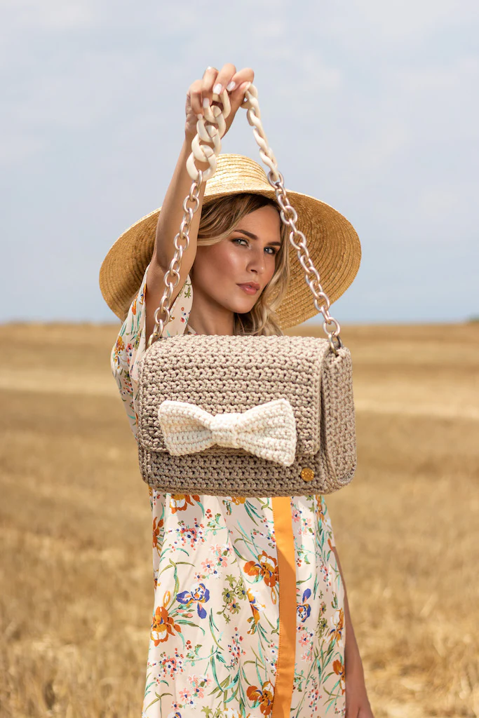 Borsa estiva uncinetto SIMPLICITY - immagine 6