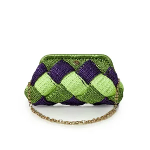 Borsa pouch crochet PISA multicolore