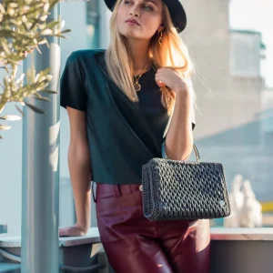 Borsa a mano MELINA Grey