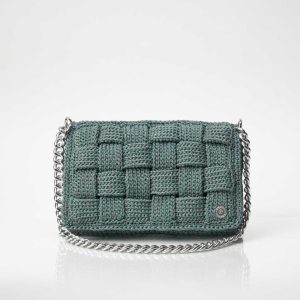 Borsa tracolla a uncinetto PANDORA Grey