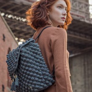 Borsa zaino ZEINA Sparkling Grey