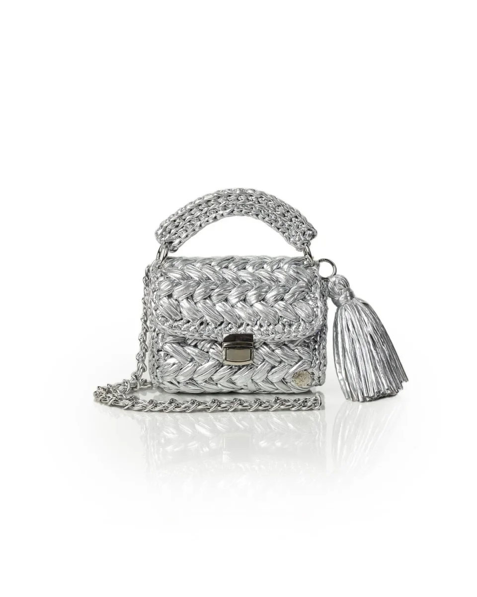 Borsetta SEVILLE argento