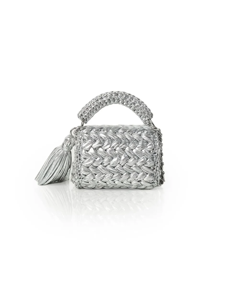 Borsetta SEVILLE argento - immagine 4